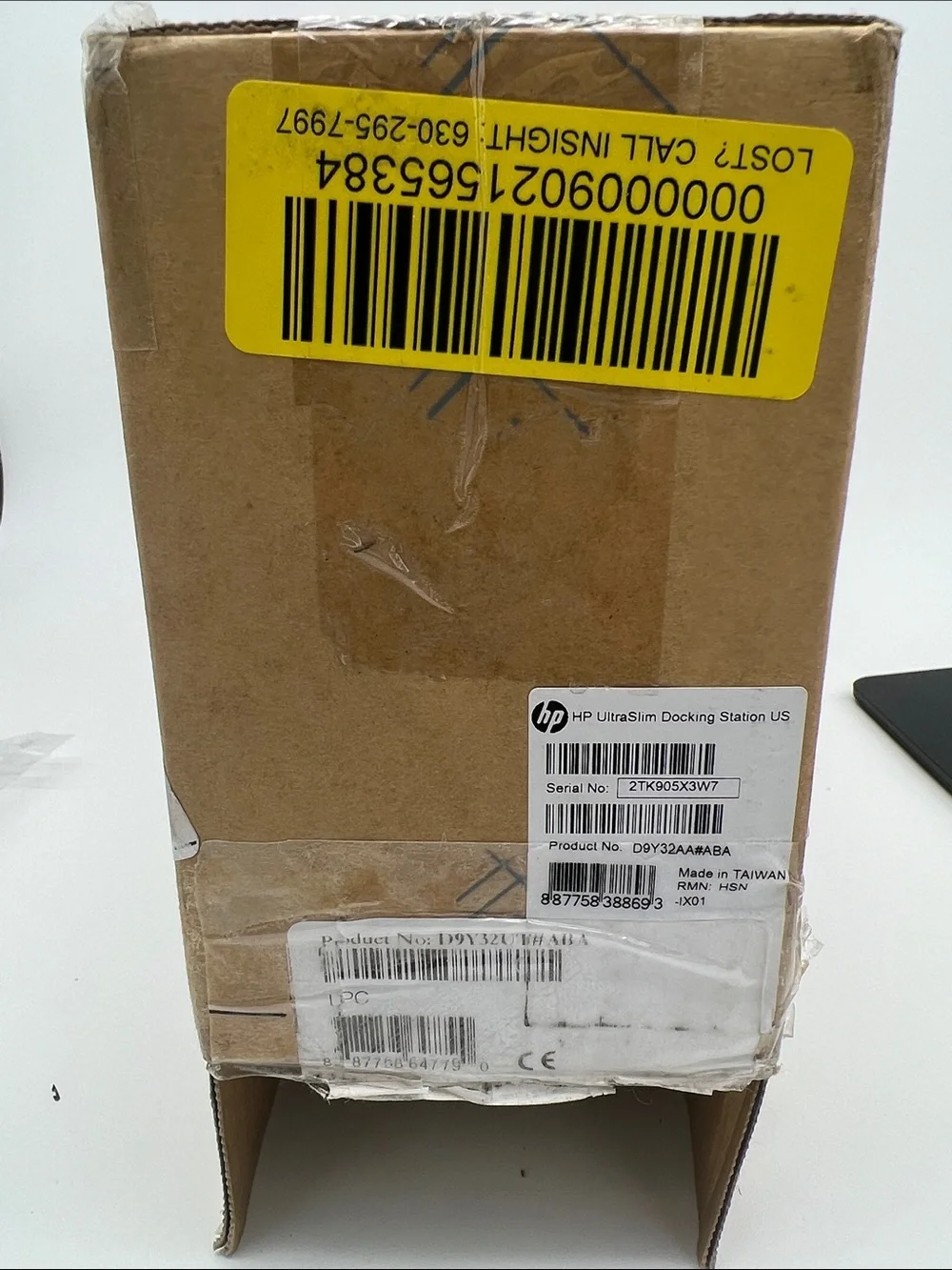 HP Ultraslim Laptop Computer Docking Station D9Y32AA#ABA with Original Box